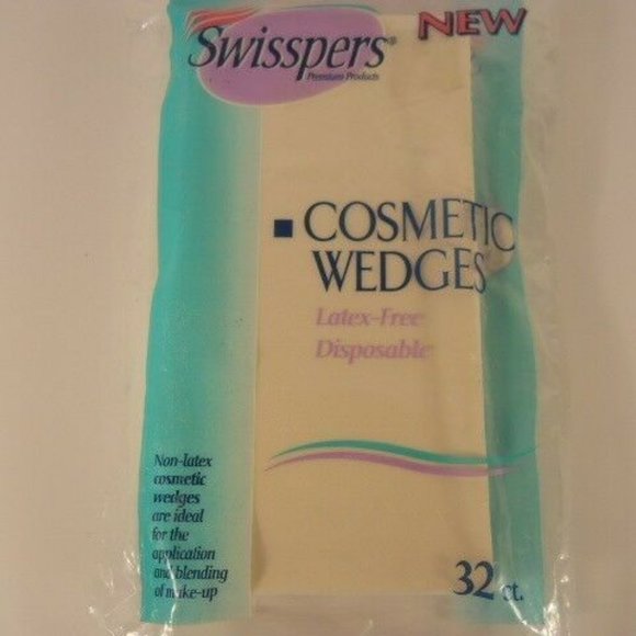 3x Swisspers Premium Cosmetic Wedges, Latex-Free 3 pks Set - Picture 1 of 3